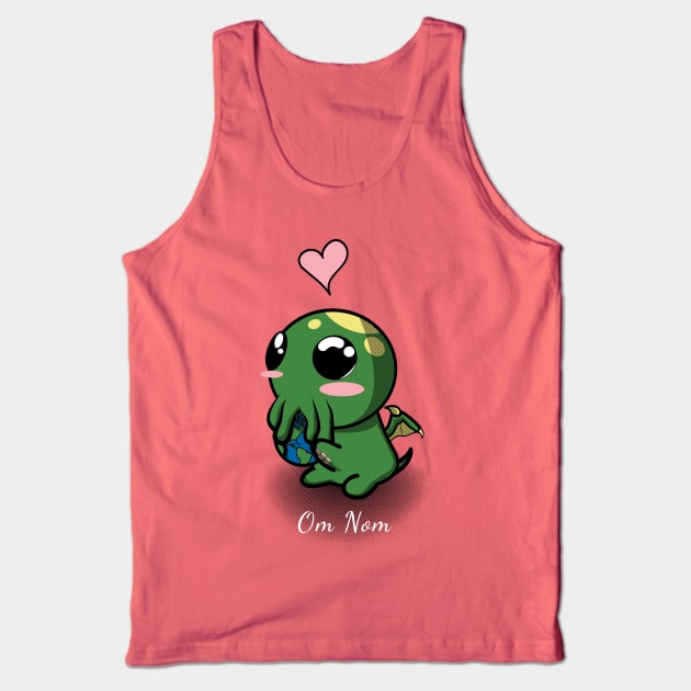 Om Nom Fhtagn! Tank Top by GrimGate